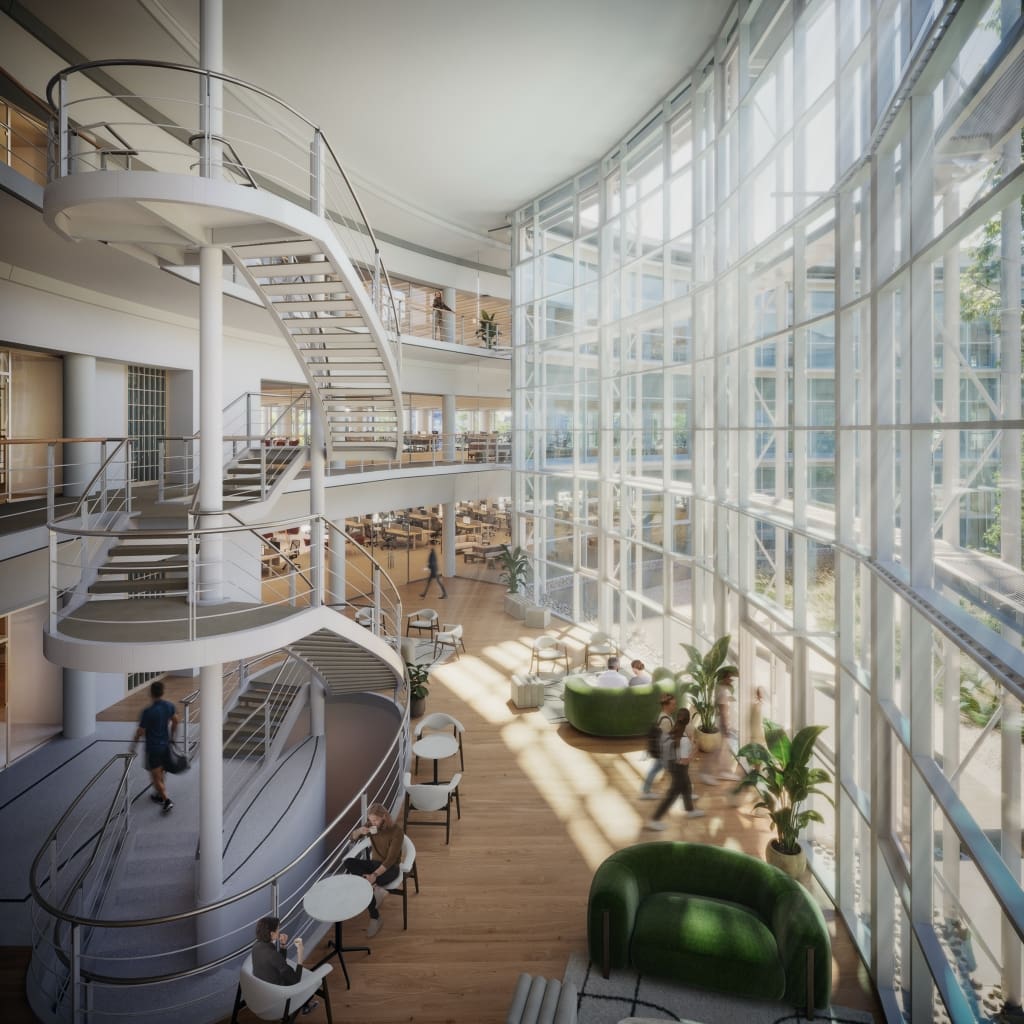 Circle Building Staircase