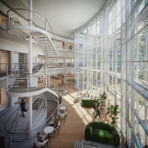 Circle Building Staircase